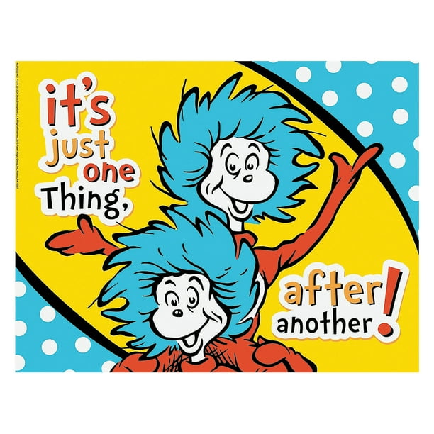 1 Dr Seuss One Thing After Another Char Educational 1 Piece Walmart Com Walmart Com