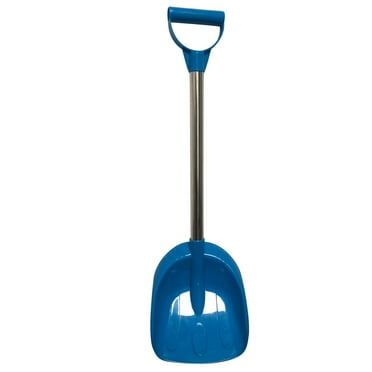 60cm Blue Plastic Kids Beach Shovel - Durable Snow and Sand Tool, Children's Snow Shovel Children's Beach Shovel With Stainless Steel Handle