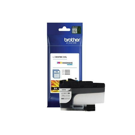 UPC: 0012502652304 | Brother Genuine Black INKvestment Tank Ink LC3037BKS