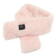 thumbnail image 2 of Heated Scarf, One Button To Control 3 Heating Levels Heating Scarf 5V  For Gifts Pink,Light Tan, 2 of 8