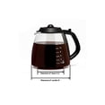 thumbnail image 3 of Medelco 12 Cup Millennium Style Carafe, Black GL312, 3 of 5
