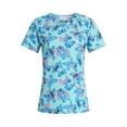 thumbnail image 5 of Disney Stitch Women's Graphic Scrub Top, Sizes S-3XL, 5 of 5