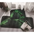 thumbnail image 5 of Kitchen Mat Home Entrance Green Leaves Doormat Hallway Bedroom Living Room Floor Carpet Balcony Bathroom Anti-Slip Long Rug, 5 of 6