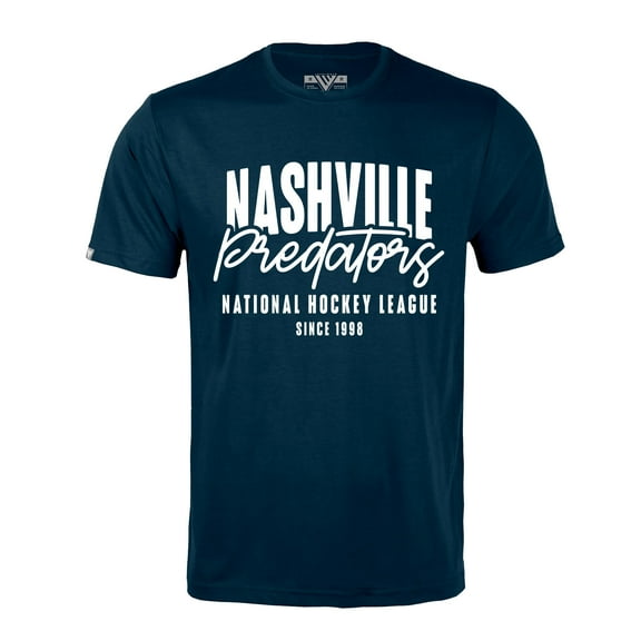 Men's Levelwear  Navy Nashville Predators  Richmond Response T-Shirt