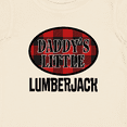 thumbnail image 4 of Inktastic Daddy Little Lumberjack Plaid Boys Baby T-Shirt, 4 of 5