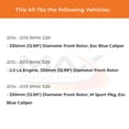 thumbnail image 2 of MAX Advanced Brakes - Brake Kit For 2012-2015 BMW 328i| Carbon Ceramic Brake Pad and Rotor Kit Front and Rear| Daily Driving Geomet Coated Brake Rotors, 2 of 9