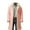 Pink, variant on HOWPAY Christmas Trench Coat Men Solid Color Windbreaker Long Sleeve Notched Collar Long Jacket Wih Pockets Pea Coat Warm Winter Overcoat Black L