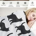 thumbnail image 3 of JEUXUS  Cat Blanket Animals Pet Pattern Throw Blanket Cat Lover Gifts Flannel Soft Warm Cozy Fuzzy Throw for Kids and Adults, 3 of 6