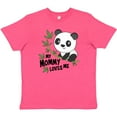 thumbnail image 3 of Inktastic My Mommy Loves Me- cute panda Youth T-Shirt, 3 of 5