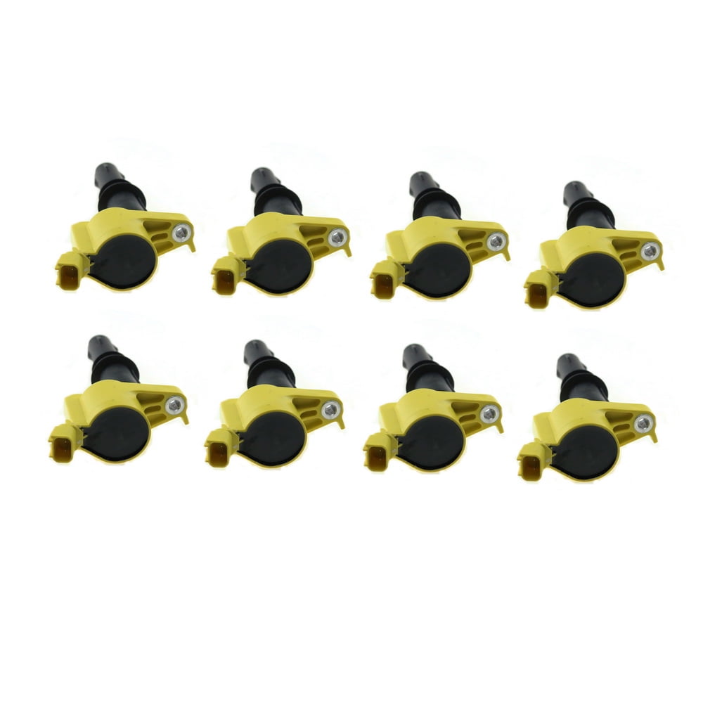 New 8Pcs Yellow Ignition Coils DG511 for Ford F150 Pickup 2006-2010 V8 5.4L