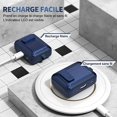 thumbnail image 4 of 1 funda azul para airpods pro 2, funda protectora a prueba de golpes, compatible con Apple airpods pro 2 case airpods pro 2 Sincero Electrónica, 4 of 5