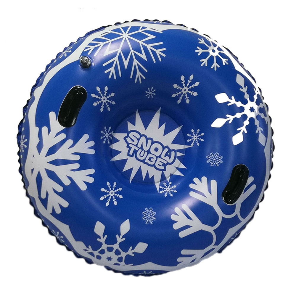 Aibecy Snow Tube PVC Inflatable Skiing Sleds Heavy Duty Wearable
