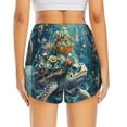 thumbnail image 4 of Haiem Colorful Plant Turtle Women's 2 in 1 Running Shorts - Lightweight Athletic Workout Gym Yoga Breathable Sports Shorts Liner with Phone Pockets-XX-Large, 4 of 9