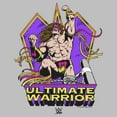 thumbnail image 2 of Women's WWE Ultimate Warrior Comic  Graphic Tee Athletic Heather 2X Large, 2 of 4