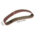 thumbnail image 2 of 2" x 27"(50mm x 686mm) Overlap Connect Sanding Belt 1000 Grit Aluminum Oxide 10pcs, 2 of 4