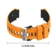 thumbnail image 2 of Correa de reloj Correa deportiva Correa de reloj de repuesto para Garmin Forerunner 220/230/235/620/630/735xt, naranja negro Advancent EL2639-01, 2 of 2