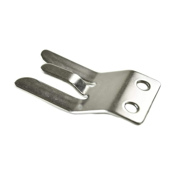 MARINE CITY Stainless Steel Handheld Microphone Hang-Up Clip Sturdy and Durable - Car Radio Microphone Mounting Clip Perfectly Matched to Your Handheld Microphone