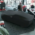 thumbnail image 4 of C7 Stingray, Z51, Z06, Grand Sport Corvette Ultraguard Stretch Satin Indoor Car Cover Black, 4 of 6