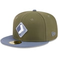 thumbnail image 3 of Men's New Era Olive/Blue Chicago White Sox 59FIFTY Fitted Hat, 3 of 6