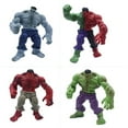 thumbnail image 1 of 4pcs/set Superhero Marvel Hulk Action Figure Children Boy Gift, 1 of 4