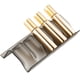 thumbnail image 5 of EeaseMX Estante de almacenamiento para botellas de aceites esenciales, 3 unidades, 5 ranuras, cajón organizador, plegable, de plástico, para el hogar (negro), 5 of 7