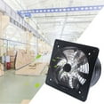 thumbnail image 4 of Powerful 12" Exhaust Fan Stainless Steel High Speed Greenhouse Exhaust Fan, 4 of 12