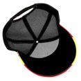 thumbnail image 4 of Curved Trucker Hat Spanish Flag Adjustable Mesh Back Baseball Snapback Cap For Men, 4 of 5