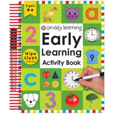 Roger Priddy: Wipe Clean: Early Learning Activity Book (Spiral-Bound)