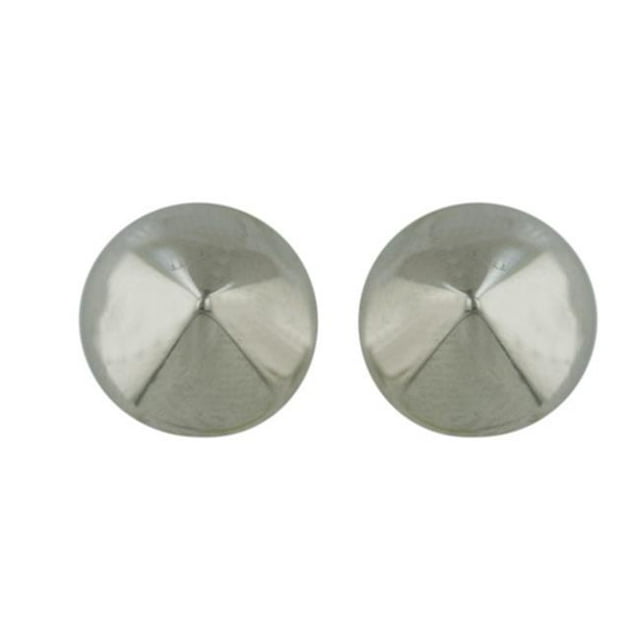Vera & Co.- Inc. 2S-6114 Sterling Silver Plain Earring Spiky stud