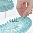 thumbnail image 4 of Yuarrent Tapón de silicona para filtro de fregadero, 4 Uds., práctica instalación, accesorios para el hogar, tapones de ducha de baño Suministros de limpieza para el hogar, 4 of 6
