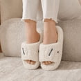 thumbnail image 6 of BERANMEY Adjustable Strap Slippers for Women Men Slip on Cozy Open Toe Womens Slippers Indoor Memory Foam Insole House Slippers Socks Cozy Fuzzy House Shoes Indoor/Outdoor, 6 of 9
