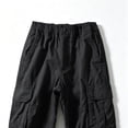 thumbnail image 6 of Men Loose Straight Cargo Casual Pants, Elastic Waist Breathable Outdoor Workout Pants S-XXL, 6 of 10