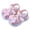 Pink, variant on Closed Toe Sandals for Girls Cute Bow Rhinestone Adjustable Button Ankle Strap Non Slip Soft Sole Princess Shoes