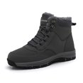 thumbnail image 5 of Zshosam Winter Boots for Men Women Waterproof Snow Boots Warm Lined Non Slip Hiking Boot(Grey,39), 5 of 9