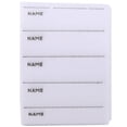 thumbnail image 4 of 200 Uds. Pegatinas de nombre, etiqueta de etiqueta de nombre de tela, para el hogar de admisión de nios de jardín de infantes LHCER 1, 4 of 8