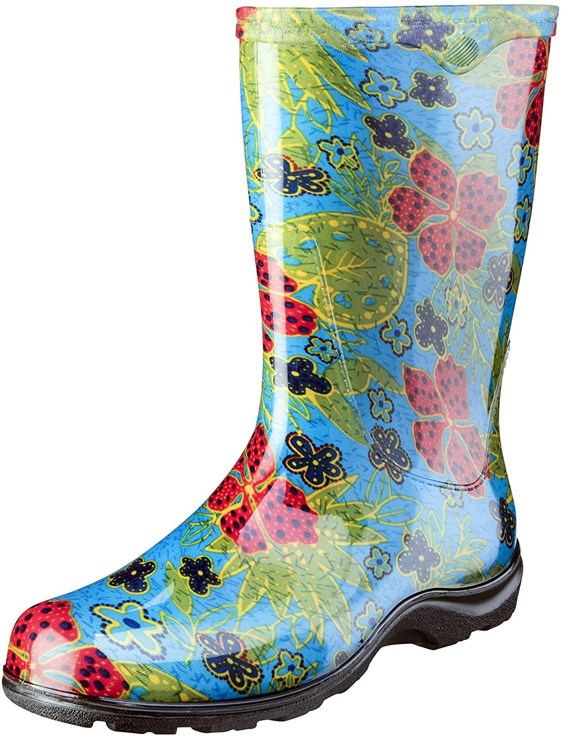 sloggers women's waterproof rain and garden boot with comfort insole