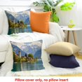 thumbnail image 4 of Pratyus Party Decor Lake Church Mountains Theme Holiday Pillow Case for Home Sofa Couch Set of 1 20x20in, 4 of 5
