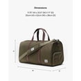 thumbnail image 2 of Bolsa de lona Herschel Supply Co. Novela Ivy Green, 2 of 6