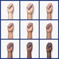 thumbnail image 4 of Nailtopia Bio-Sourced Chip Free Nail Lacquer Disney Collection Stitch - Superfood-Infused Polish - Chip Resistant Formula - Quick-Dry, Long Lasting Wear - Blue Metallic - 0.169 oz, 4 of 8