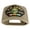 Khaki, variant on U.S. Army Seal Vietnam Veteran Patched Solid Cotton Twill 5 Panel Prostyle Snap Cap - Khaki OSFM