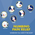 thumbnail image 4 of HealthWise Maximum OTC Strength Lidocaine Cream | Numbs Away Pain | Long-Lasting Relief | Non-Greasy | 2.7 Oz | Unscented Formula | Topical Anesthetic, 4 of 9