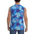 thumbnail image 4 of Disketp Ornamental Turtles Sleeveless Tshirts For Men, Muscle Shirts For Men Dry Fit Tank Top-Small, 4 of 8