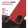 thumbnail image 3 of for Samsung Galaxy S20 Plus Case,Shockproof Dropproof Galaxy S20 Plus Case,Heavy Duty Protective for Samsung S20 Plus Case 6.7 Inch(Red/Black), 3 of 14