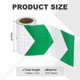 thumbnail image 2 of Uxcell Reflective Tape, Self-Adhesive Trailer Reflector Tape Waterproof Warning Sticker Green-white 4 Inch x 16 Feet, 2 of 6