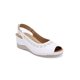 thumbnail image 1 of Tacón puente Exterior Sintético Color Blanco Para Mujer De RBBASICS, 1 of 3