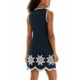 thumbnail image 3 of Nanette Lepore Women's Sleeveless Poplin Dress with Embroidery, Sizes XS-XXXL, 3 of 5
