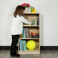 thumbnail image 4 of Emma + Oliver Wooden 3 Section School Classroom Storage Cabinet for Commercial or Home Use, 4 of 12