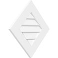 thumbnail image 4 of Ekena Millwork GVPDI42X4201SN Support de Surface Diamant PVC Évent Gable, Blanc Imprimé d'Usine, 4 of 4