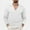 White Knitted Pullover Sweaters, variant on HOOMEUMY Mens Knitted Pullover Sweaters Stretch Blouse Casual Basic Long Sleeve Shirts Fashion 2025 Trendy Classic Solid Design Turndown Collar Tops Blue M