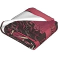 thumbnail image 4 of Janet Music Jacksson Flannel Blanket Air Conditioning Blanket Nap Blanket Sofa Throw Blanket Throw Blankets 50"X40", 4 of 6